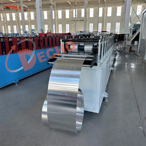 Prix usine entièrement automatique tuyau de descente en acier métal gouttière d'eau de pluie tuyau rouleau formant la Machine vers le bas tuyau d'eau faisant des machines - Product Image 3