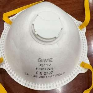 Masker FFP2 Sekali Pakai Ramah Lingkungan dengan Filter yang Dapat Diganti untuk Industri Konstruksi dan Kimia - Product Image 5