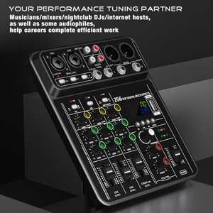 SONO RX4 Mixeur audio numérique professionnel <span class=keywords><strong>4</strong></span> canaux avec 256 effets DSP pour PC, téléphone portable, microphone, diffusion en direct - Product Image 3