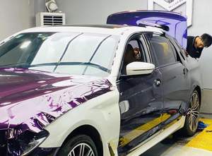 Euromaster Midnight Purple Nynil Vinyl Wrap Supergloss Metallic Car Sticker para <span class=keywords><strong>Auto</strong></span> Wrap Inozetek <span class=keywords><strong>Vinil</strong></span> de coche de alta calidad - Product Image 6