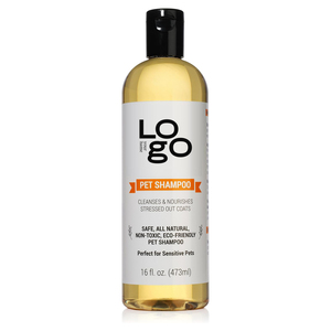 Shampoo pour chien biologique à étiquette privée, naturel, hypoallergénique, non toxique, pour chats, chiens, chiots, cochons d'Inde et lapins - Product Image 1