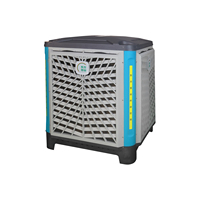 Double Ventilateur Axial Split Unité Portable Refroidisseur D'eau Par Évaporation Climatiseur 20000m 3/h