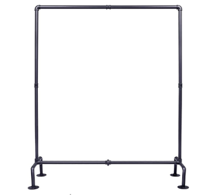 בגדים צינור תעשייתי מתלה חינם עומד, בציר מסחרי ברמה גבוהה מתלי בגדים - Product Image 1