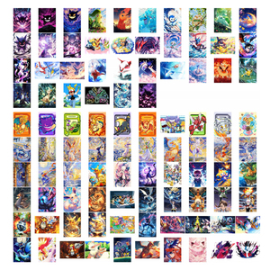 Cartes métalliques Pokémon JPS, sculpture sur papier, jetons de collection <span class=keywords><strong>en</strong></span> cristal, boîte mystère, jeux de société, boîte de booster scellée Pokémon Eif Baby - Product Image 5