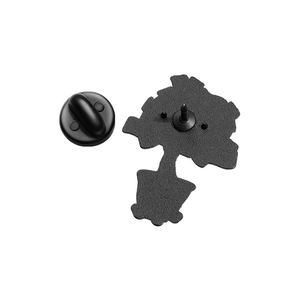 Fabricante Mayorista de Pins de Esmalte Duro y Blando, Regalo Promocional de Recuerdo, Pin de Solapa de Metal Personalizado con Diseño de Árbol del Dinero y Flor del Dinero - Product Image 4