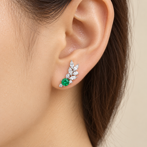 Orecchini a Perno Floreali per Donne, Design Vintage a Fiore, Accessori per Orecchie da Indossare Quotidianamente - Product Image 2