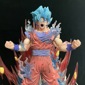 Figurine Manga HESPER la plus récente, Statue DRAGON <span class=keywords><strong>BAII</strong></span> Z Son Goku Saiyan aux cheveux bleus, Figura PVC, Figurine d'anime, Jouets, Cadeau pour adultes - Product Image 2
