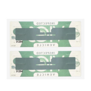 장거리 사용자 정의 로고 860-960MHz UHF 칩 차량 추적 시스템 용 <span class=keywords><strong>RFID</strong></span> 앞 유리 태그 - Product Image 3