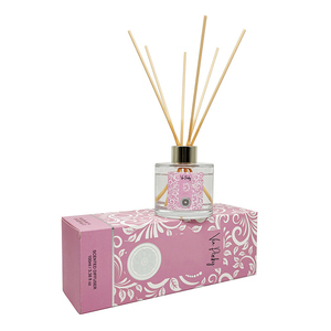 Diffuseur d'ambiance en verre écologique Arabian 100ml, parfum Poire Anglaise et Rotin, pour aromathérapie, longue durée - Product Image 4
