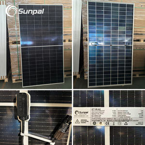 แผงโซลาร์เซลล์สีดำประสิทธิภาพสูง 550W 710W 720W 730W แบบสองหน้า (Bifacial) โมโน BIPV แบบฮาล์ฟเซลล์ 700W สำหรับระบบไฮบริด SP730M-66H Solar - Product Image 5
