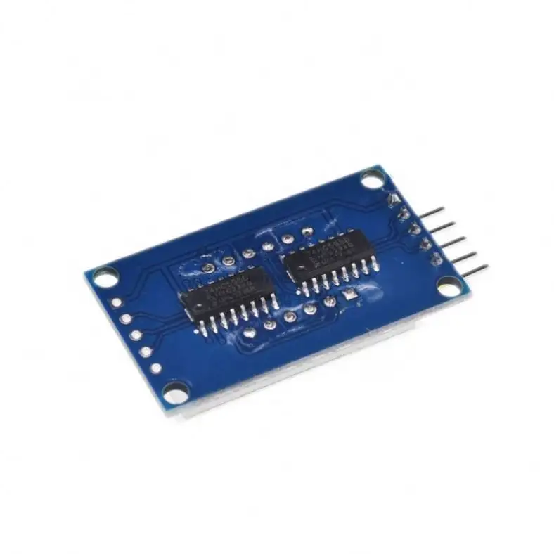 Hoge Kwaliteit 4 Bits 4bit Digital Tube Led Display Module Rood Vier Seriële Voor Ad 595 Driver