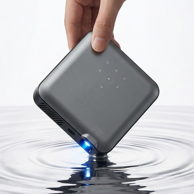 High Quality Auto Focus Mini Pocketable Android 13 Smart S4 DLP Native 1080P Built-in Battery Outdoor Home 3D Movie Beamer