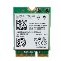 Nouvelle et originale carte réseau Wi-Fi 6E AX411 Killer AX1690i, vitesse Wi-Fi 6E 2,4 Gbps, 802.11ax 2,4/5/6 GHz, BT5.3