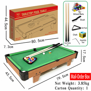 <span class=keywords><strong>Table</strong></span> de <span class=keywords><strong>billard</strong></span> pliable en bois pour enfants et adultes, mini <span class=keywords><strong>table</strong></span> de <span class=keywords><strong>billard</strong></span> avec queues et billes, jouet pour fêtes de famille - Product Image 6