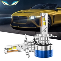 Faros delanteros de coche H1 H4 H7 H8 H9 H11 9005 9006 9012 bombilla de faro LED 320W 48000LM 6000K luz antiniebla LED blanca accesorios de coche