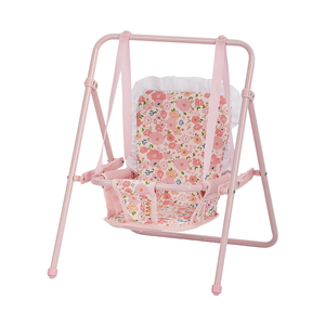Factory Direct Pretend Play Toy Metal Frame with Soft Fabric <strong>Doll</strong> <strong>Swing</strong> for Kids High Quality <strong>Doll</strong> Accessories - Product Image 2