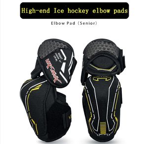 Protections de coude de hockey sur glace Vik-Max, haute flexibilité, protection professionnelle renforcée, équipement de protection pour le hockey sur glace - Product Image 3