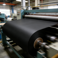 Papier cartonné noir alimentaire 300 g/m² recyclable pour boîtes à gâteaux et emballages de chocolat