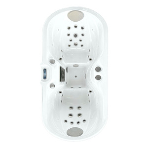 하이 퀄리티 <span class=keywords><strong>2</strong></span> 명 사용 가족 마사지 스파 욕조 아크릴 쉘 온수 욕조 야외 - Product Image 5