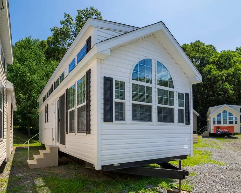 모듈 가벼운 강철 구조물 조립식 작은 살아있는 가정 여행 트레일러 집