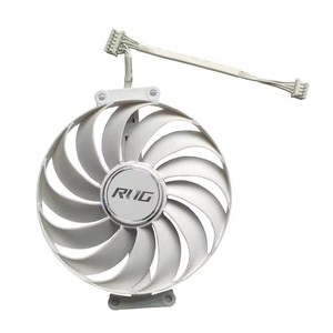 NOUVEAU Ventilateur GPU 95MM 7PIN CF1010U12S RTX3070 pour <span class=keywords><strong>ASUS</strong></span> <span class=keywords><strong>ROG</strong></span> <span class=keywords><strong>Strix</strong></span> RTX3090 3080TI <span class=keywords><strong>3080</strong></span> 3070TI 3070 Blanc Ventilateur de refroidissement pour carte graphique - Product Image 5