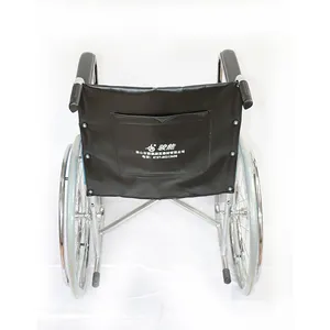 Hot Selling Ultralight Sport Manual Wheelchair Steel Armrest Footrest Manual Wheelchair