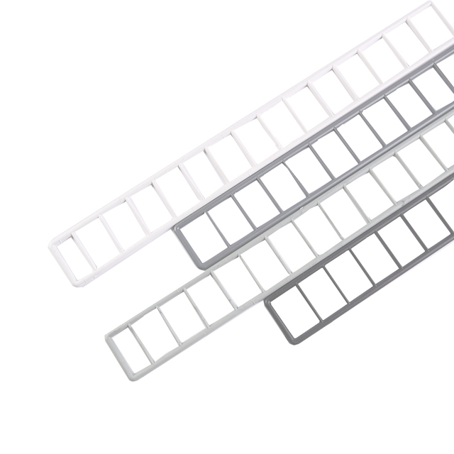 Supermarket Shelf Front Guardrail Strip Plastic Edge Card Strip Convenience Store Container Laminate Fence Edge Enclosure Edge