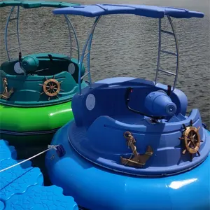 Unterhaltung maschine aufblasbare wasser bumper boat für erwachsene und kinder