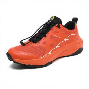 Chaussures de randonnée et de course sur route pour homme, respirantes, en maille, à lacets, semelle antidérapante, protection du pied, été - Product Image 1