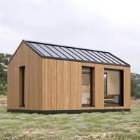 Casa Prefabricada Moderna, Villa de Acero Prefabricada para Jardín, Menor de 45 m² ㎡   Cabaña Modular Portátil para Uso en Exteriores en Irlanda