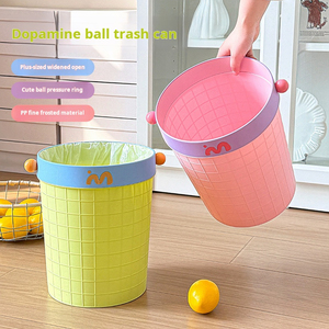 2025 Thiết Kế Mới Công Suất Lớn Nhiều Màu Chất Thải Bin PP Chất Liệu Đảng Thùng Rác Có Thể Cho Hộ Gia Đình Nhà Bếp Văn Phòng Trang Trí Nội Thất - Product Image 3