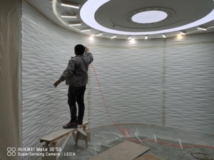 3D Composite sồi Veneer MDF vẫy Hội Đồng Quản trị ốp nội thất gỗ trang trí nội thất gỗ tấm Tường Bảng điều khiển cho bệnh viện biệt thự căn hộ - Product Image 3