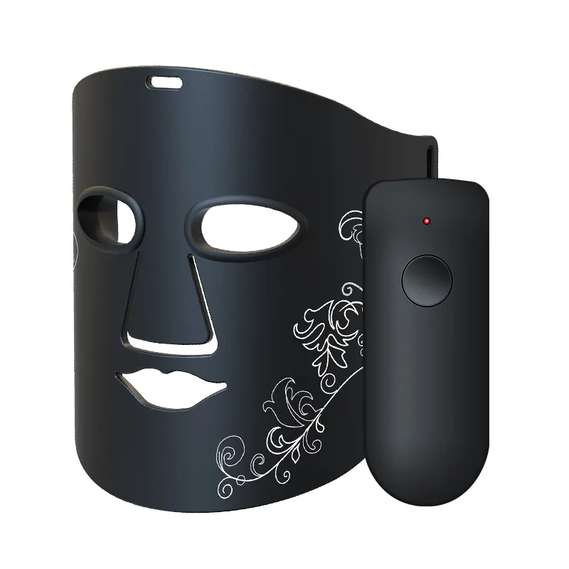 Silicone Led maschera facciale 7 colori Pdt viso uso domestico viso viso Led luce terapia macchina