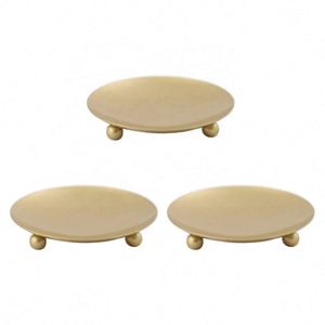 Support de bougie créatif en métal doré, design tendance, cadeau promotionnel original - Product Image 1