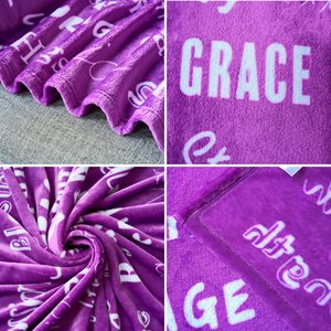 Manta personalizada Dear Mom PARA EL Día <span class=keywords><strong>DE</strong></span> LA Madre, mantas <span class=keywords><strong>de</strong></span> franela Súper suaves para Navidad, Día <span class=keywords><strong>de</strong></span> San Valentín para cama y sofá - Product Image 4
