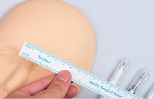 Marcador Quirúrgico Impermeable para Piel con Regla, Bolígrafo Semipermanente para Tatuaje de Cejas y Microblading - Product Image 6