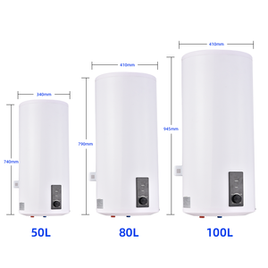 Calentador de Agua Eléctrico de <span class=keywords><strong>50L</strong></span> para Ducha, con Termostato, para el Hogar, Tipo Geyser, con Tanque de Almacenamiento, Venta al Por Mayor - Product Image 1