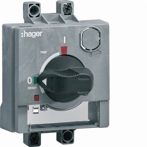 Maniglia rotante Hager Direct per interruttore automatico scatolato H3+ P250 - Product Image 1