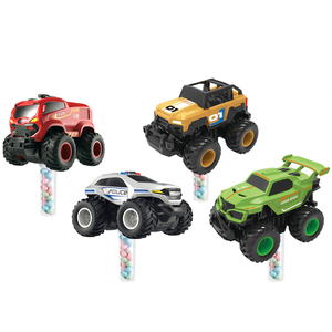 Voiture à friction en forme de véhicule tout-terrain, jouet pour enfants, emballage avec tube transparent - Product Image 2