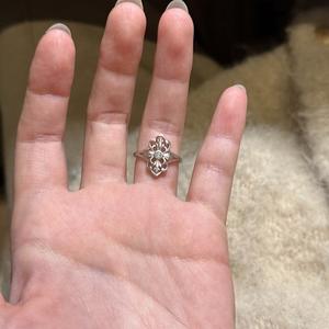 Anillo Iris de Plata Pura S925 con Diseño de Nicho de Lujo, Joyería de Alta Gama con Apertura de Concha Exquisita para Mujer - Product Image 3