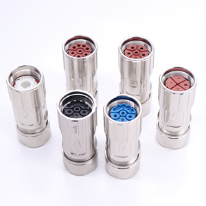 M23 ô tô động cơ servo Encoder thẳng nối cắm nam nữ vàng-mạ Đồng địa chỉ liên lạc CE chứng nhận 6/8/12 Pin - Product Image 4