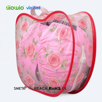 Sac de rangement transparent en PVC personnalisé par l'usine UIOWIO, pochette de voyage portable à fermeture éclair pour sous-vêtements, maillots de bain, lingerie