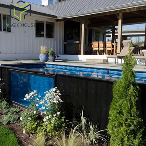 Magic House Container Vận Chuyển 20Ft Và 40 Feet Tùy Chỉnh Chất Lượng Cao Bể Bơi Ngoài Trời Trên Mặt Đất - Product Image 4