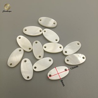 Pendentifs en nacre noire et blanche de haute qualité avec logo personnalisé pour bijoux et vêtements