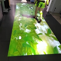 Projecteur interactif de balayage de dessin magique de système de Floorwall de mur de poussée