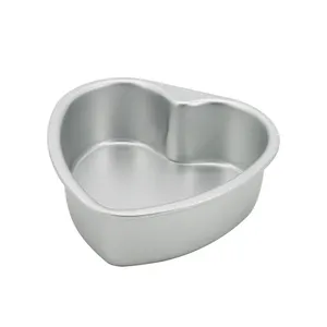 Alum. Baking Tools Supplies Home Kitchenware Heart Shape Cake Molds