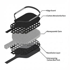 योउ YG-4973 उपा ने 700 कच्चे कार्बन फाइबर पिकअप को मंजूरी दी, 16 मिमी मोटी 220 ग्राम कस्टम प्रशिक्षण इनडोर आउटडोर आउटडोर - Product Image 2