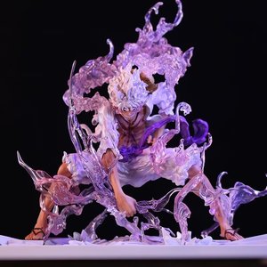 2025 recién llegado figura <span class=keywords><strong>DE</strong></span> ACCIÓN <span class=keywords><strong>DE</strong></span> <span class=keywords><strong>Anime</strong></span> <span class=keywords><strong>de</strong></span> alta calidad One Pieces Monkey D Luffy Nika Gear 5 modelo cambiado <span class=keywords><strong>de</strong></span> <span class=keywords><strong>dos</strong></span> cabezas para coleccionables - Product Image 4
