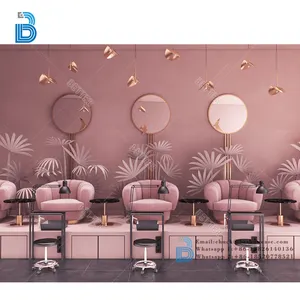 Custom Beauty Salons Store Cosmetic Shop Decor Design Beauty Showcase Beauty Shop Interior Decoration