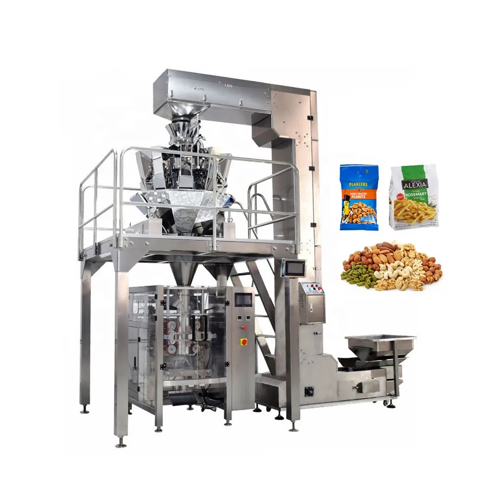 WB-720Z Auto Gewicht Zakmachine Voor 1Kg 2 Kg 5kgs Korrels Cashewnoot Peulvruchten Verpakkingsmachine